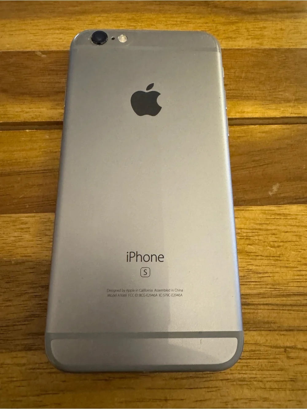 Apple iPhone 6s Silver with Original Box